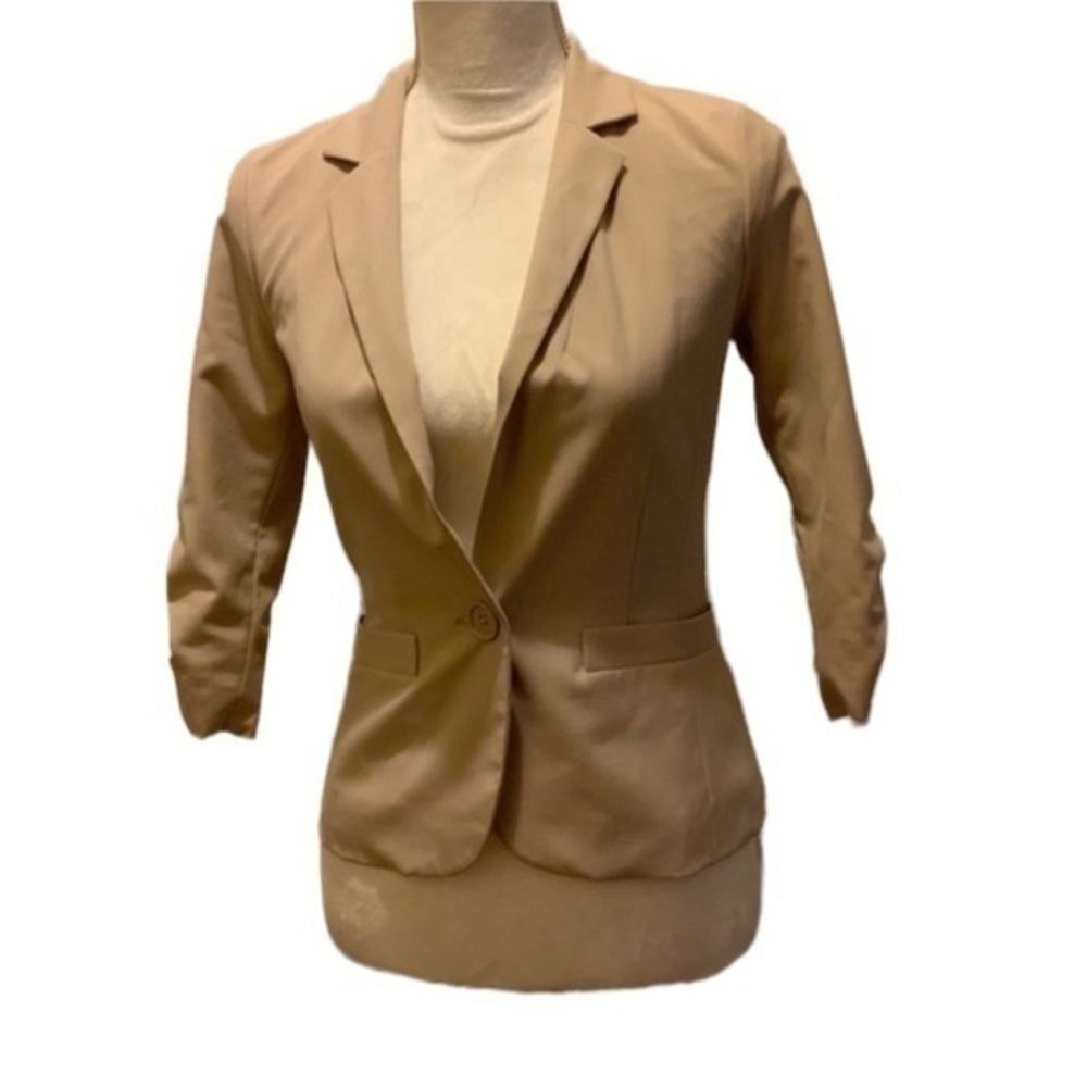 Frenchi 3/4 sleeve blazer